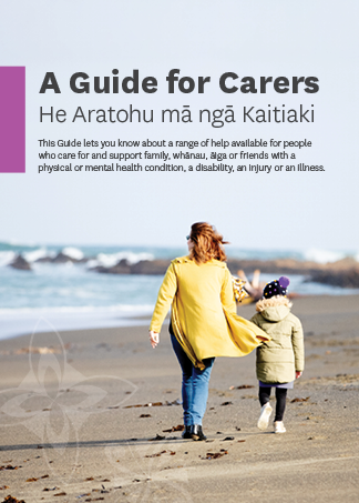 A Guide for Carers cover image. 