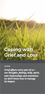 Coping with Grief and Loss booklet thumbnail. 