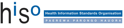 HISO: Health Information Standards Organisation logo. 
