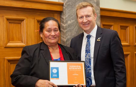 Image of Luisa Masalo, winner in the Māori/Pacific Health Volunteer Individual Winners category.