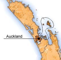 auckland map.