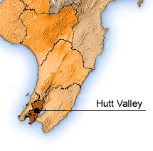 hutt valley map.