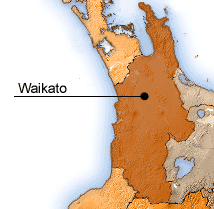 waikato map