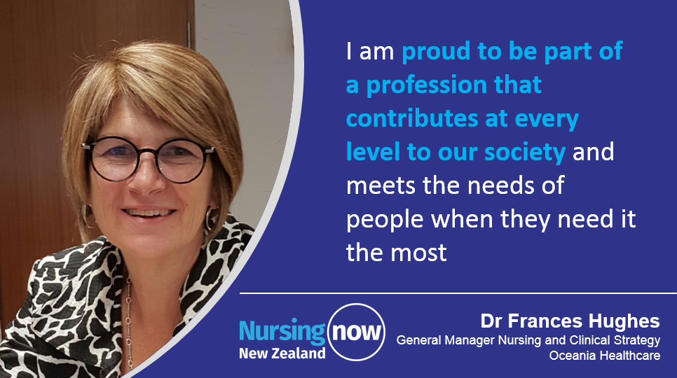 Dr Frances Hughes: I am proud to be part of a profession that contributes at every level to our society and meets the needs of people when they need it most. 