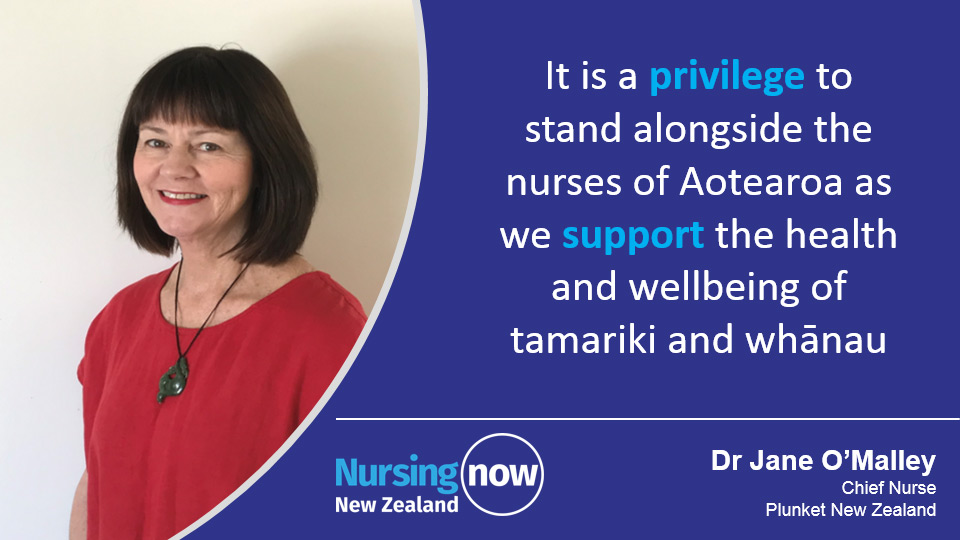 Dr Jane O'Malley: It is a privilege to stand alongside the nurses of Aotearoa as we support the health and wellbeing of tamariki and whānau. 