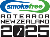 Smokefree Aotearoa New Zealand 2025 logo. 