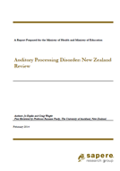 Auditory Processing Disorder cover