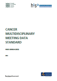HISO 10038.4 Cancer Multidisciplinary Meeting Data Standard. 