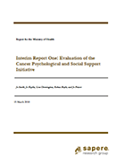 Evaluation of the Cancer Psychological and Social Support Initiative. 