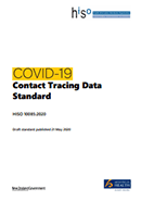 COVID-19 Contact Tracing Data Standard. 