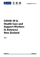 COVID-19 in Health Care and Support Workers in Aotearoa New Zealand