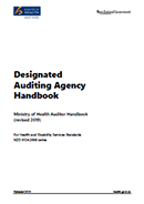 Designated Auditing Agency Handbook. 