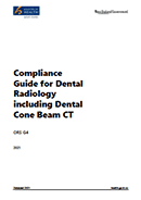 Compliance Guide for Dental Radiology including Dental Cone Beam CT. 