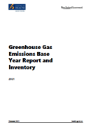 Greenhouse Gas Emissions Base Year Report and Inventory. 