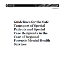 Guidelines for the safe transport in the care of RFMHS