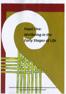 Hapū Ora: Wellbeing in the early stages of life cover