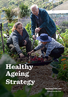 Healthy Ageing Strategy cover.