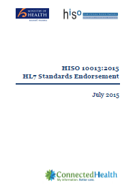 HL7 Standards Endorsement. 