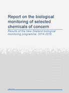 Report on the biological monitoring of selected chemicals of concern