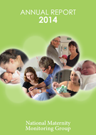 National Maternity Monitoring Group Annual report cover