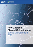 New Zealand Clinical Guidelines for Stroke Management 2010 cover