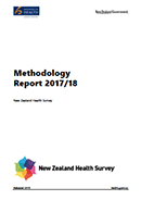 Methodology Report 2017/18: New Zealand Health Survey. 