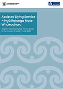 Registrar (assisted dying) Annual Report. 