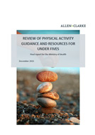 Review of Physical Activity Guidance and Resources for Under-Fives. 