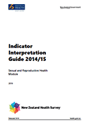 Indicator Interpretation Guide 2014/15: Sexual and Reproductive Health Module. 