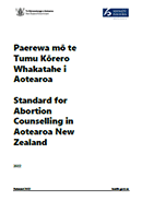 Standard for Abortion Counselling Aotearoa New Zealand. 