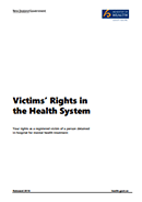 Victims’ Rights in the Health System. 