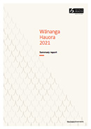 Wānanga Hauora 2021 – Summary Report. 