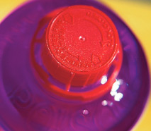 Photo of the cap on a bottle of meths. 