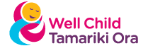 Promotion for Well Child Tamariki Ora programme (Well Child logo)