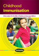 Childhood Immunisation booklet. 