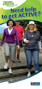 Need Help to Get Active? pamphlet cover image. 