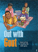Out with Gout cover thumbnail. 