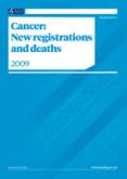 Cancer: New registrations and deaths 2009 cover thumbnail. 