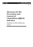 Measures for the Prevention and Control of Clostridium difficile Infection cover