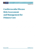 Cardiovascular Disease Risk Assessment and Management for Primary Care. 