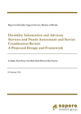 Disability Information and Advisory Services and Needs Assessment and Service Coordination Review. 