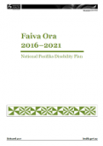 Faiva Ora 2016–2021 National Pasifika Disability Plan