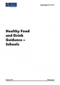 Healthy Food and Drink Guidance – Schools