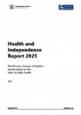 Health and Independence Report 2021. 