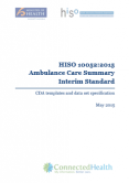 Ambulance Care Summary Standard. 
