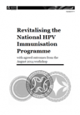 Revitalising the National HPV Immunisation Programme. 