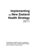 Implementing the New Zealand Health Strategy 2011 cover