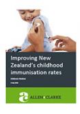 Improving New Zealand’s childhood immunisation rates. 