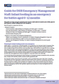 Infant Feeding in an Emergency. 