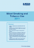 Māori Smoking and Tobacco Use cover thumbnail. 